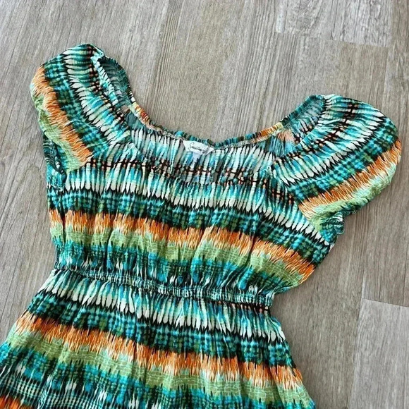 Womens Speechless Multicolor Print Dress - M - Picture 2 of 4